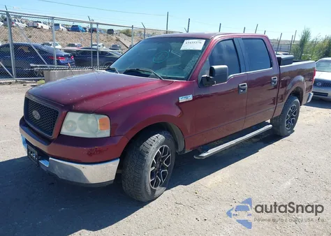2005 Ford F-150 Xlt from USA, damaged, VIN 1FTRW12W55FB54771